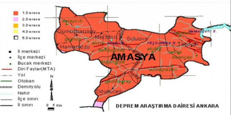 📜 Tarihi Kentte Alarm: Amasya Fay Zonu Uyanıyor mu?