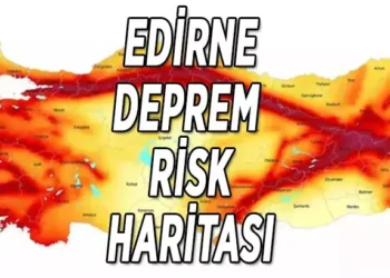 📉 Trakya’nın Sismik Gerçeği: Edirne Deprem Riski Tamamen Bitmedi