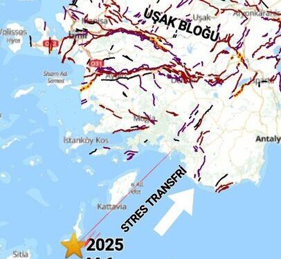 Uşak Fayı Yeniden İnceleniyor: Ege Kabuğunda Gerilim Artıyor